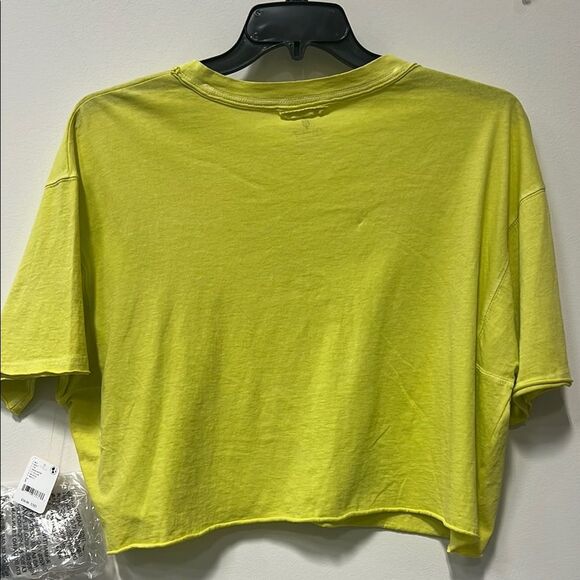 Free People Inspire Tee Yellow S 🌺 - Picture 4 of 5